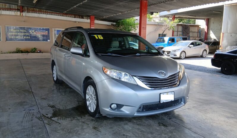 
								SIENNA XLE 2016 AUT PIEL full									